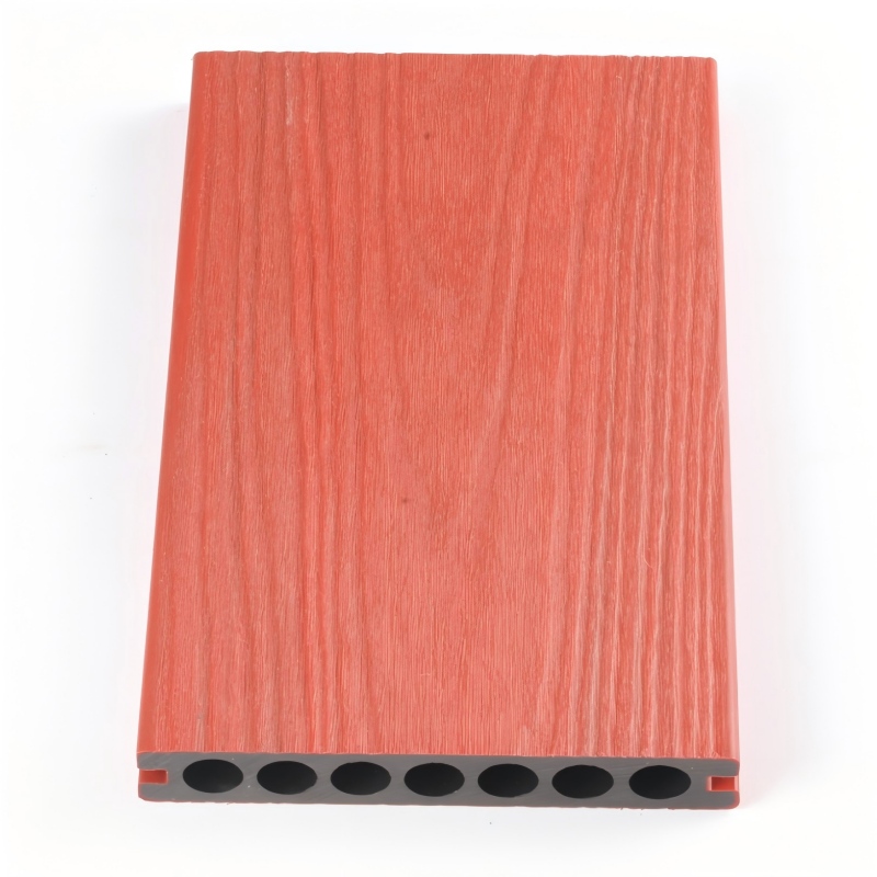 New red wood wpc decking