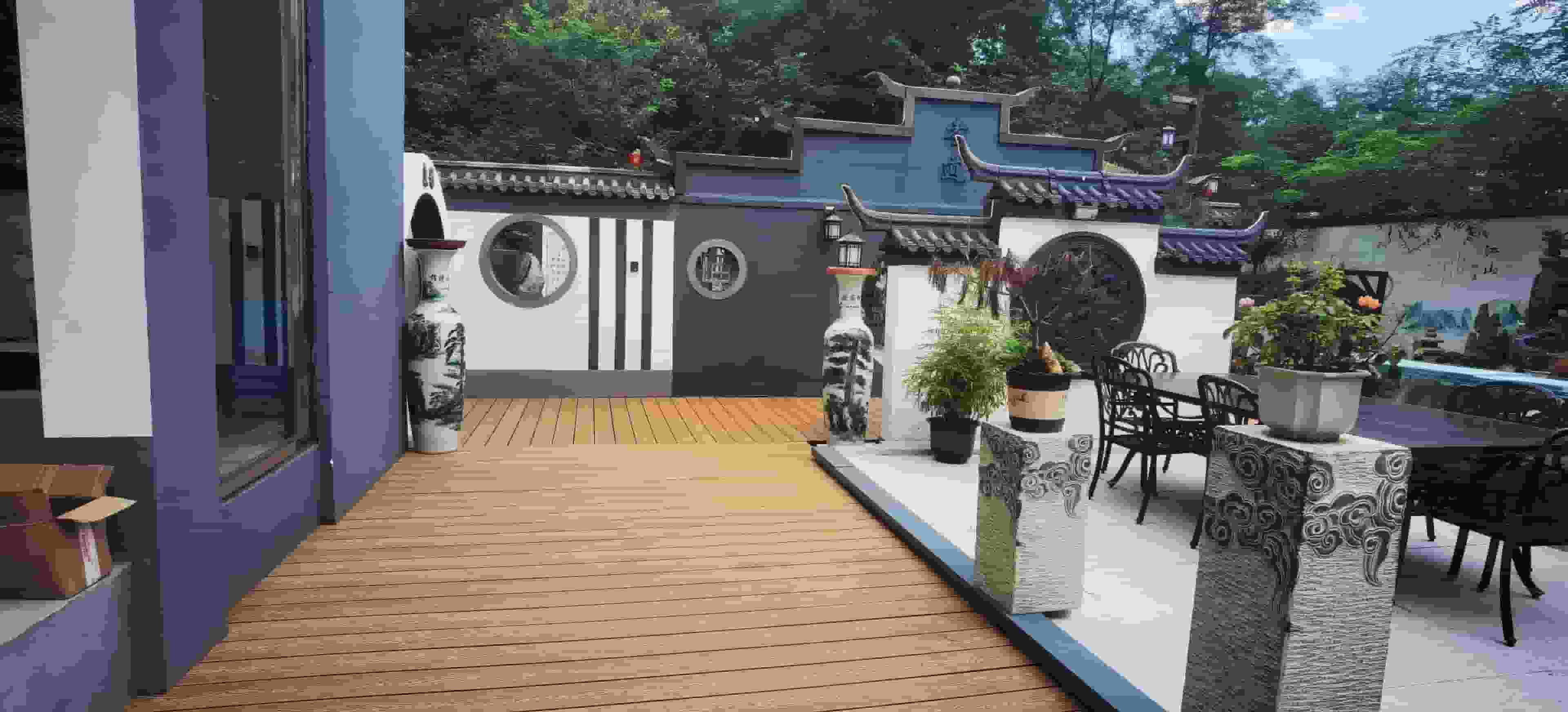 Waterfront WPC decking